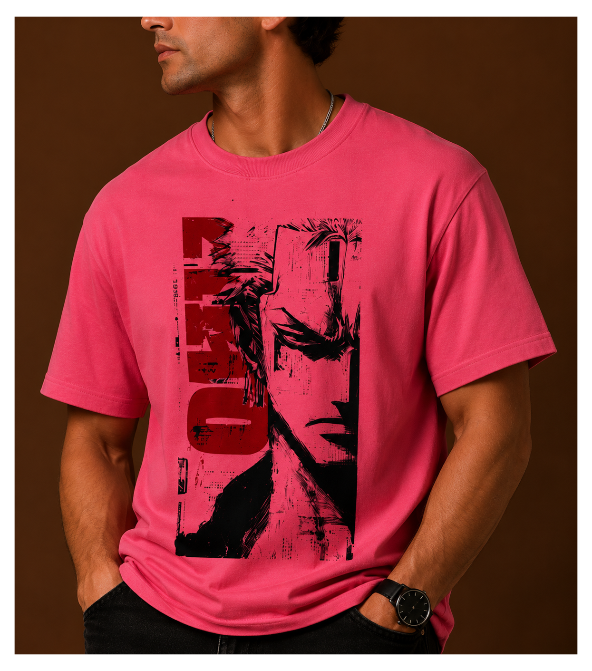 Crimson Hero Anime Graphic Tee