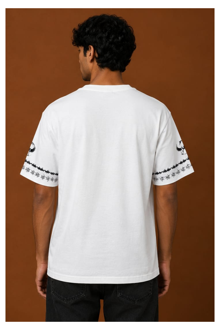 Tribal Spirit – Heritage Graphic Oversized T-Shirt