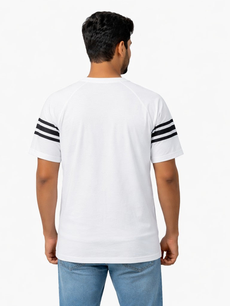Avenster Luxe Comfort Raglan Tee – White
