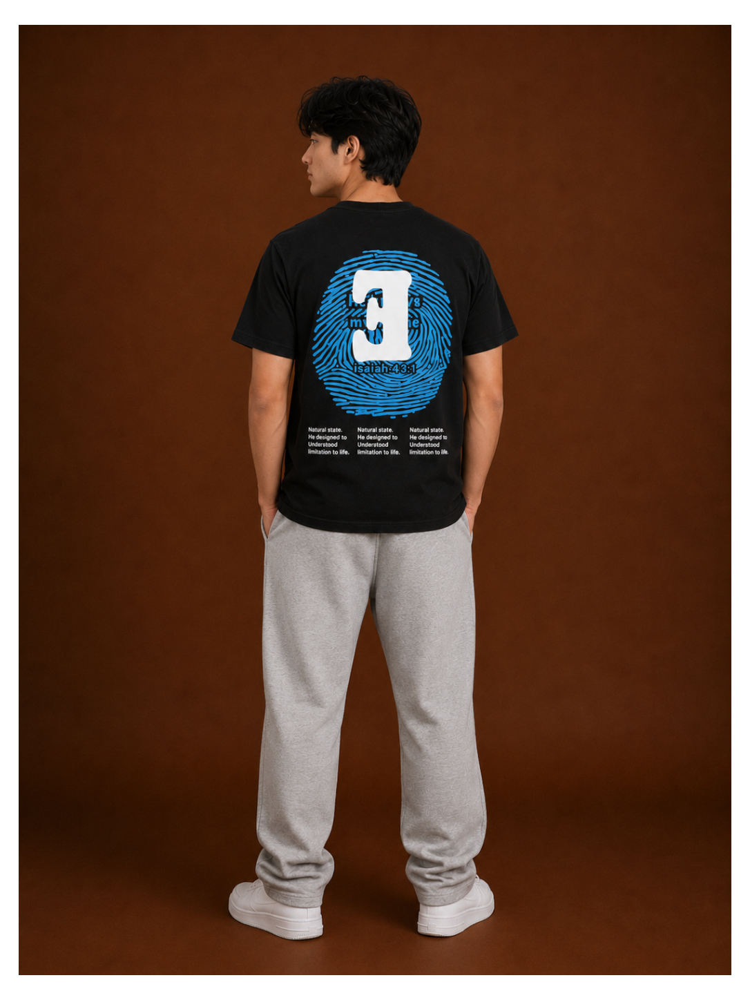 Monogram E Classic Graphic Tee
