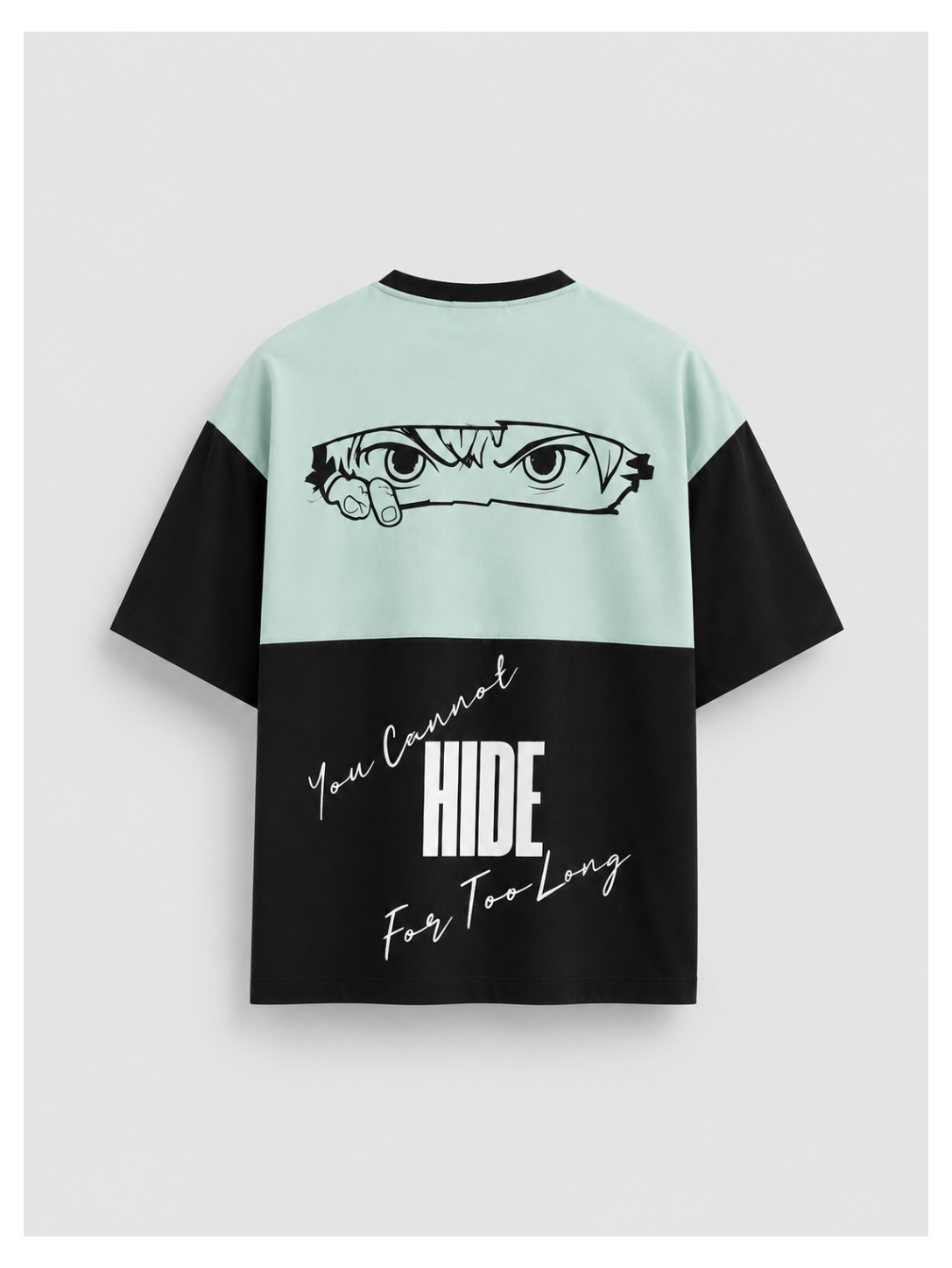 Don't Hide Colorblock Oversized Tee