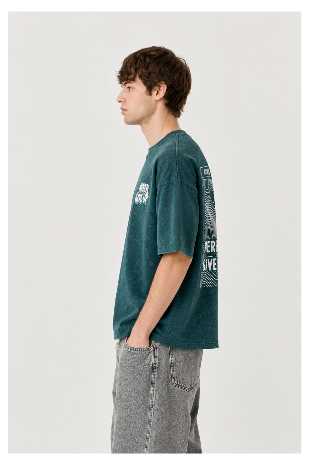 Storm Fade Acid Wash Tee