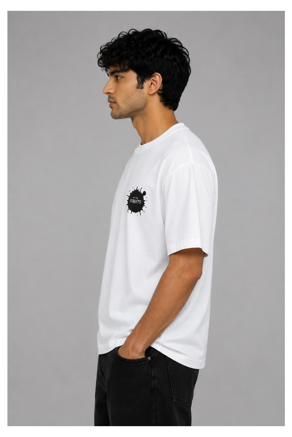 Ink The Streets – Urban Graffiti Oversized Tee