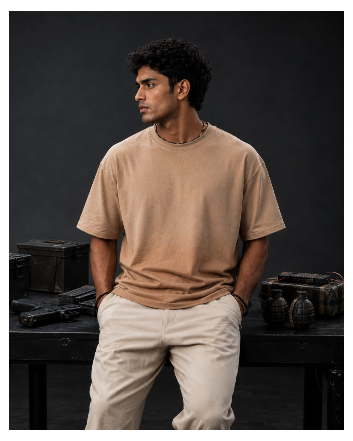 Desert Mist Oversized Tee