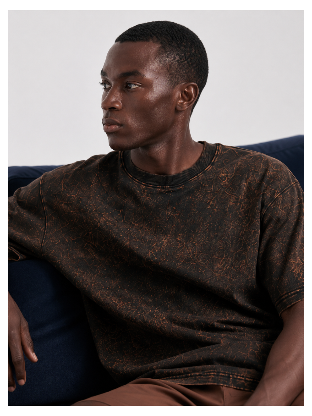 Vintage Rust Oversized T-Shirt