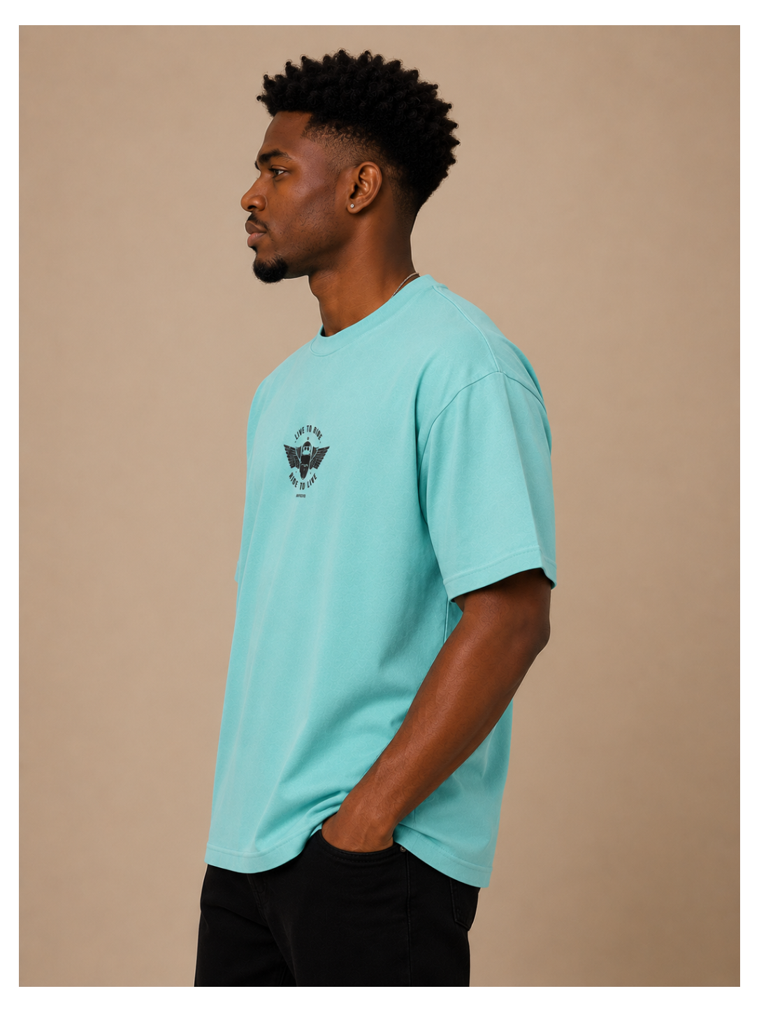 Oversized Bike Lover Printed T-Shirt | Premium Moto Addict Streetwear Tee