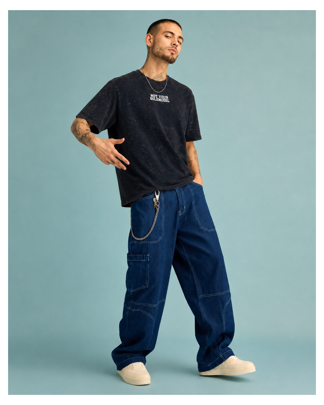 Ghost Frequency 3.0 – Premium Oversized T-Shirt