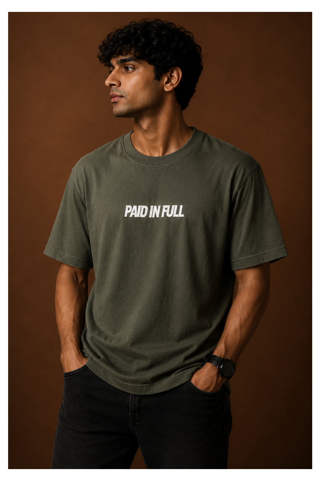 Paid In Full – Premium Oversized Statement Tee