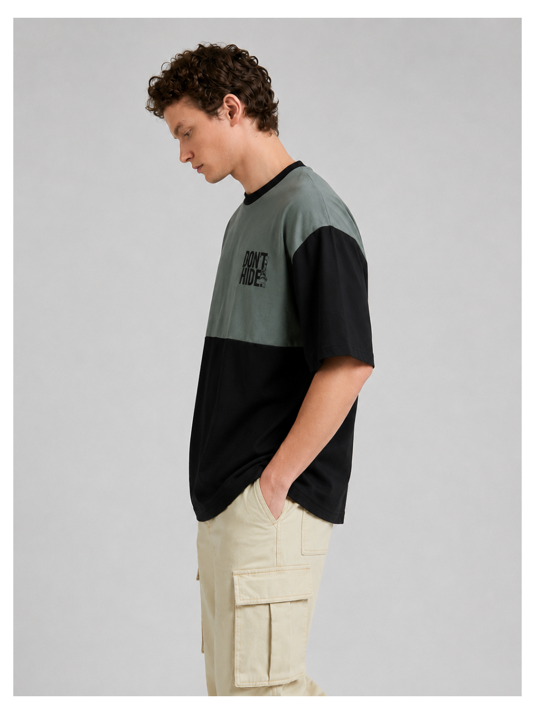 Shadow Vision Anime Oversized Tee