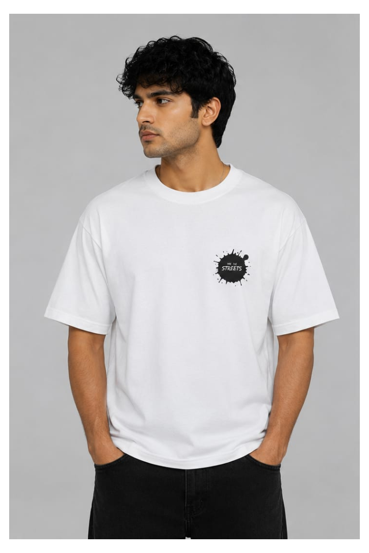Ink The Streets – Urban Graffiti Oversized Tee