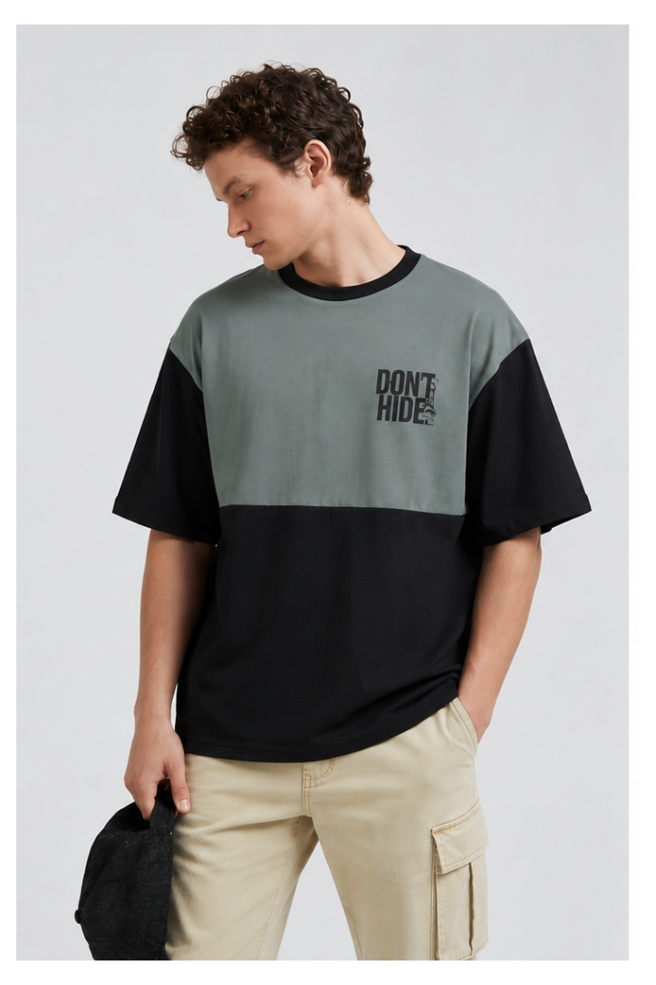 Shadow Vision Anime Oversized Tee